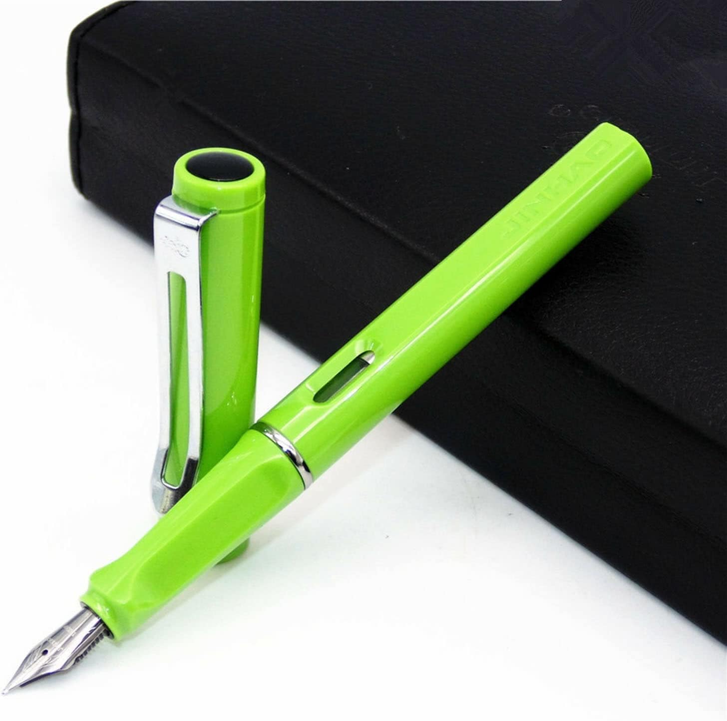 thumbnail interactive-video image 1 of Jinhao 599 Transparent Fountain Pen – 0.5mm Fine Nib, With Ink Converter 1 of 4
