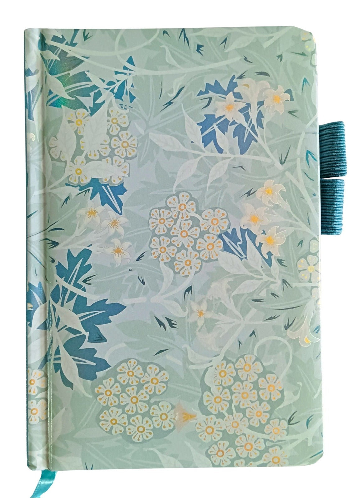 Floral Art Notebook for Fountain Pen Writing Lined 75gsm Paper Elastic Band Multiple Designs-Assorted