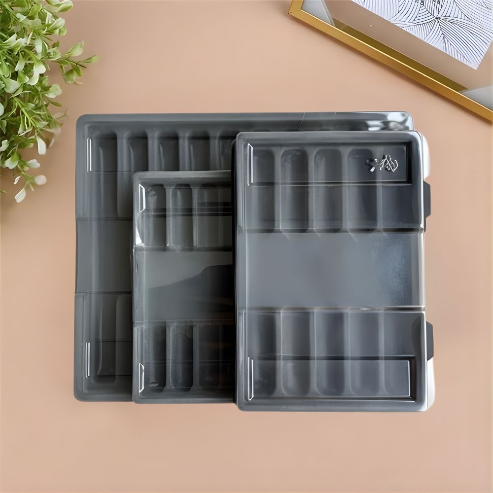 Jinhao Transparent Plastic Pen Storage Box – Durable Pen Case for Fountain Pens, Ballpoint Pens & Pencils | Elegant Display & Protection (1 Pc) – Available in 3 Sizes