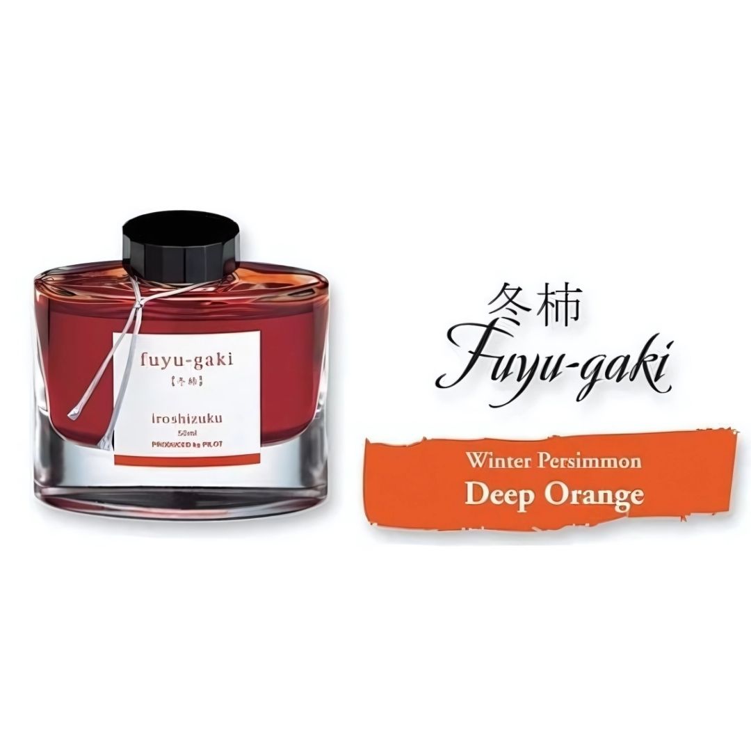 PILOT Iroshizuku Fountain Pen Ink Bottle – 50ml, Premium Japanese Ink for Converters