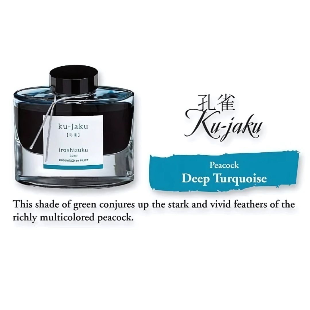 PILOT Iroshizuku Fountain Pen Ink Bottle – 50ml, Premium Japanese Ink for Converters