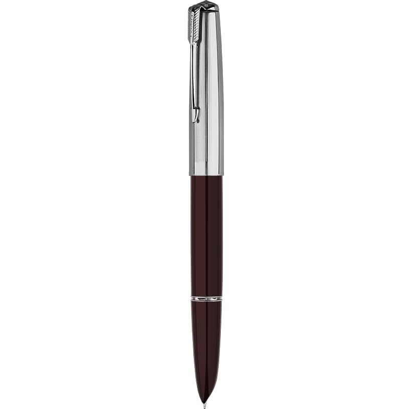 Hero 616 Fountain Pen with Iridium Extra-Fine 0.3mm Nib – Silver Cap, Smooth Writing, Lightweight Design with Converter – Available in Black, Green & Maroon