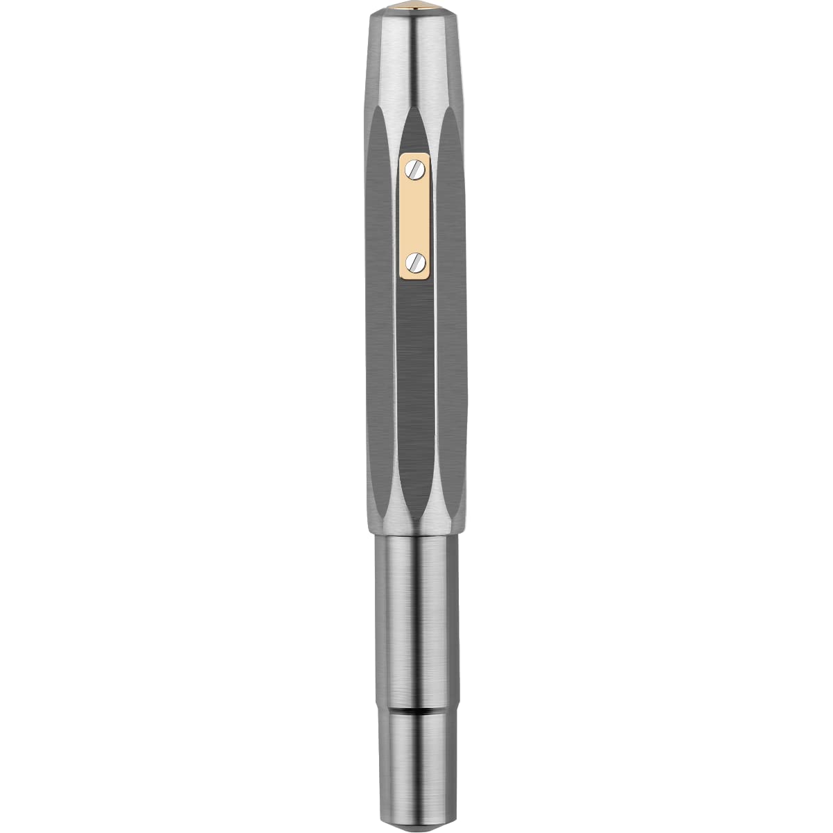 Moonman RS1 Titanium Alloy Fountain Pen Metal Octagon Ink Pen Schmidt Fine Nib Short Rivets Writing Gift Pen for Office Business