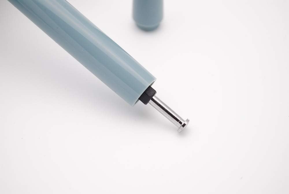 Wing Sung 601A Lake blue Vacumatic Fountain Pen – Fine 0.5mm Nib, Resin Body with Steel Cap, Push-Type, Converter & Box (No Ink)