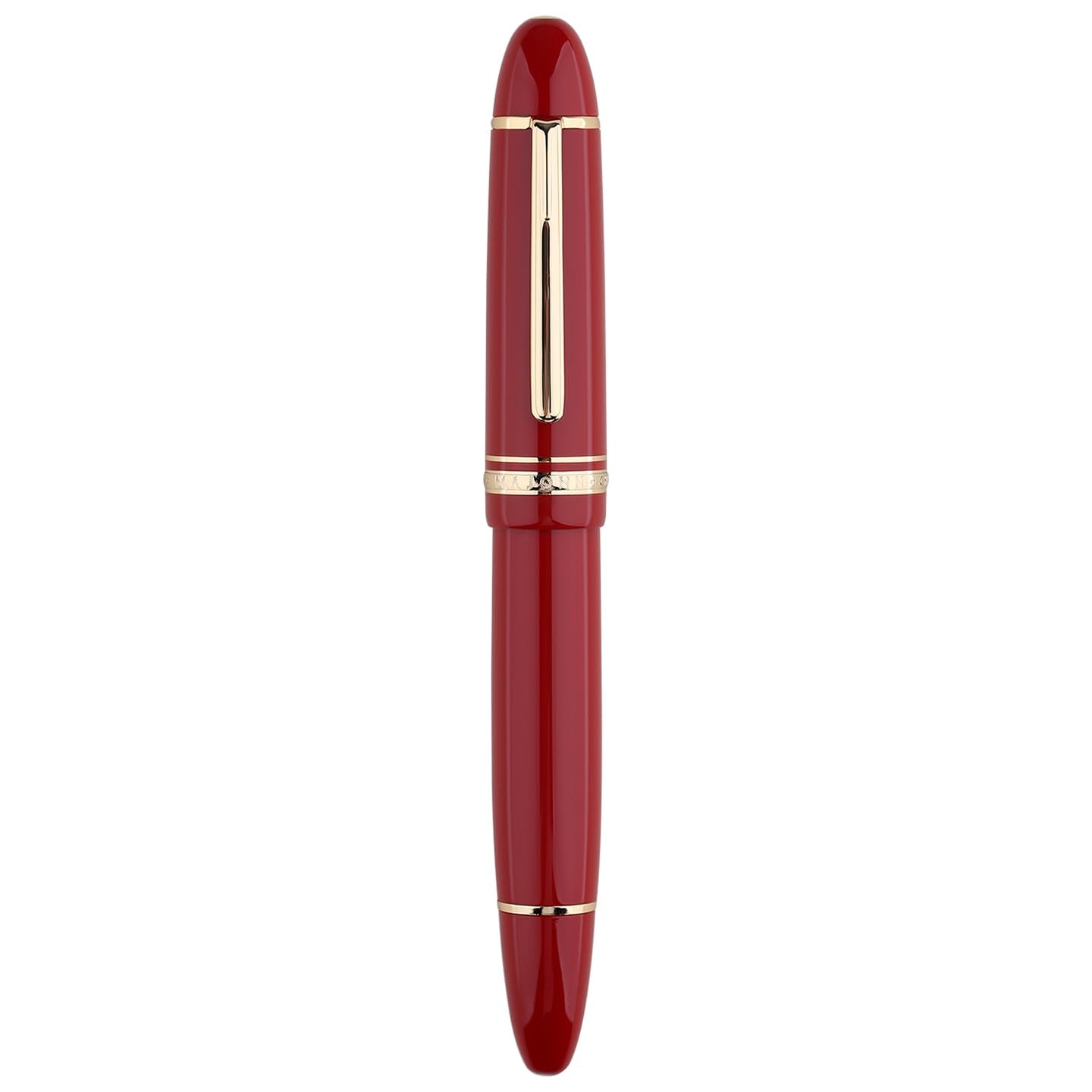 Moonman P141 Fountain Pen with Unique Sun Carved #8 Nib - Large Piston Filler, Fine Tip, Elegant Resin Body.
