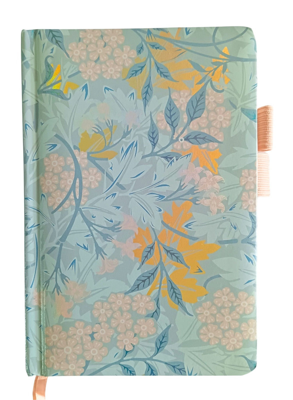 Floral Art Notebook for Fountain Pen Writing Lined 75gsm Paper Elastic Band Multiple Designs-Assorted