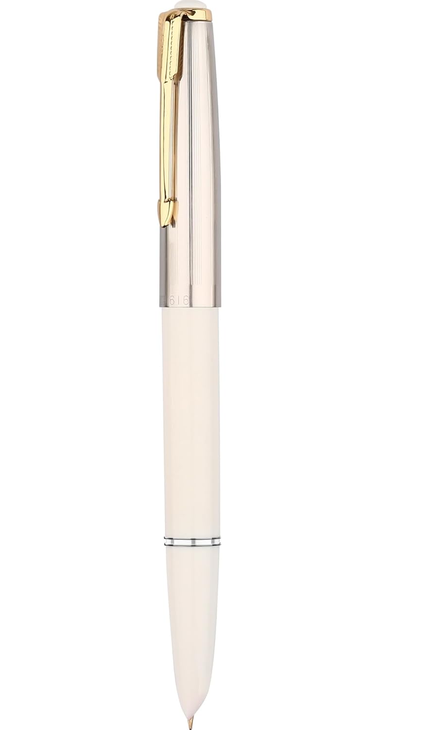 Hero 616 Fountain Pen with Iridium Extra-Fine 0.3mm Nib – Gold Cap, Smooth Writing, Lightweight Design with Converter – Available in Black, White, Yellow, Blue & Red