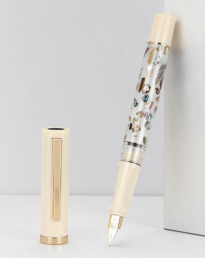 Jinhao 58 Shell Carving Fountain Pen – Fine Nib (Variants Color)