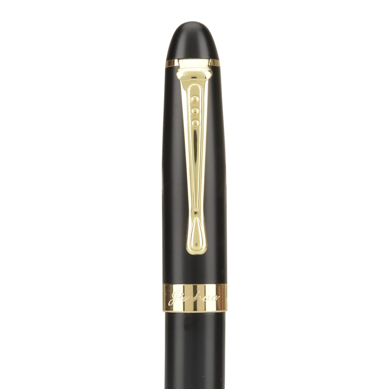 Jinhao X450 Fountain Pen – Matt Black Color, Gold Trim, Medium Nib Options, Elegant Writing Instrument