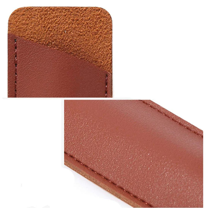 PU Leather Single Pen Sleeve– Portable Pen Pouch/Holder for Fountain & Ball Pens (1pc / 5pcs / 10pcs)