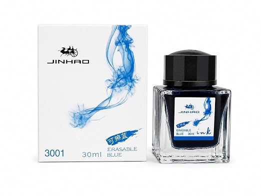 Jinhao 30ml Erasable Blue - Ink Bottle for Fountain Pens (Model 3001)