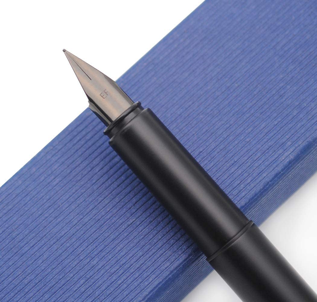 Jinhao 35 Series Fountain Pen (Matte Black) – Extra Fine, Fine, and Medium Nib Options
