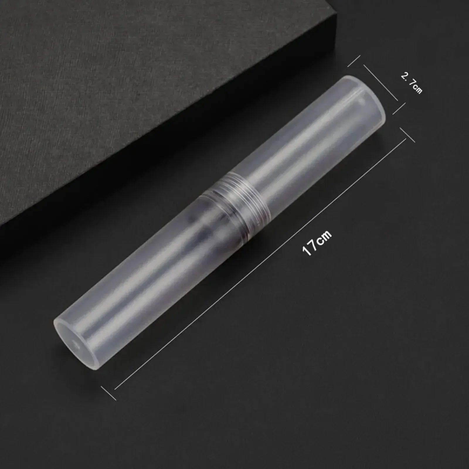 Jinhao Transparent Fountain Pen Box – Durable Plastic Gift & Storage Case for Pens – 17×2.8cm