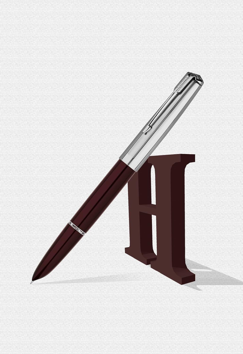 Hero 616 Fountain Pen with Iridium Extra-Fine 0.3mm Nib – Silver Cap, Smooth Writing, Lightweight Design with Converter – Available in Black, Green & Maroon