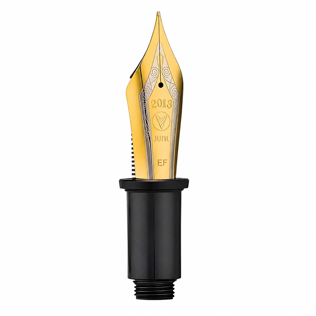 Wing Sung 630 Size 8 Replacement Nib Unit – Gold Tone Fountain Pen Spare Nib Assembly (EF,F,M,B Options)