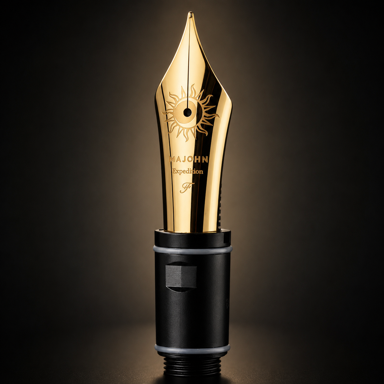 Moonman P141 Sun Expedition Replacement Nib Unit –Gold Plated Fountain Pen Nib Assembly