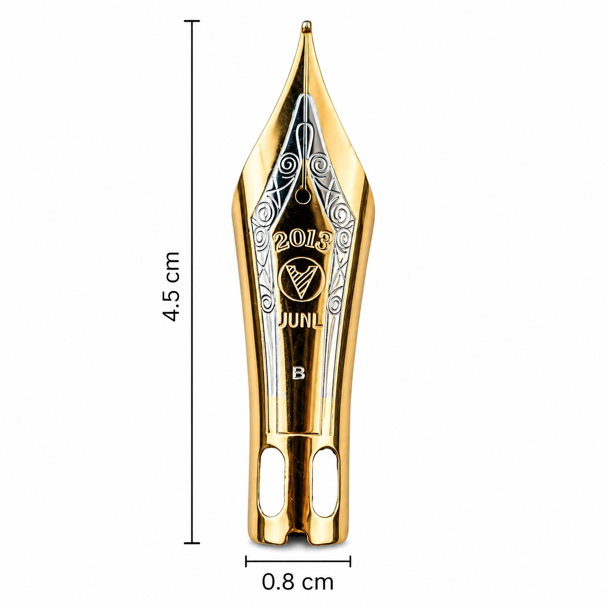 Wing Sung Junlai 930 Fountain Pen Replacement Nib – #9 Fine, Medium, Broad (50mm Length) – 1 Piece