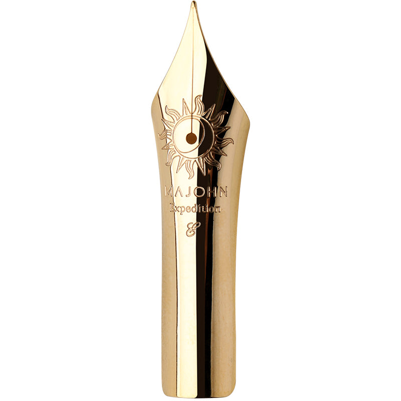 Moonman Size 8 Fountain Pen Nib – 40mm Replacement Nib for Majohn P139 (Size 8 Version) & P140 – Fine (0.5mm) / Medium (0.7mm) Optional – 1 Pc