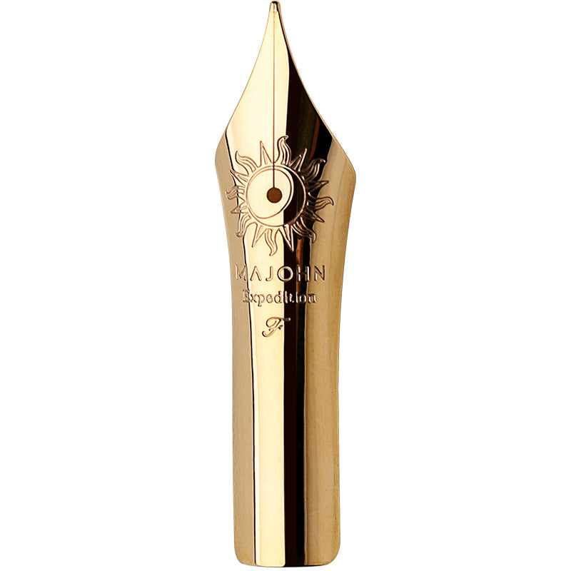 Moonman Size 8 Fountain Pen Nib – 40mm Replacement Nib for Majohn P139 (Size 8 Version) & P140 – Fine (0.5mm) / Medium (0.7mm) Optional – 1 Pc