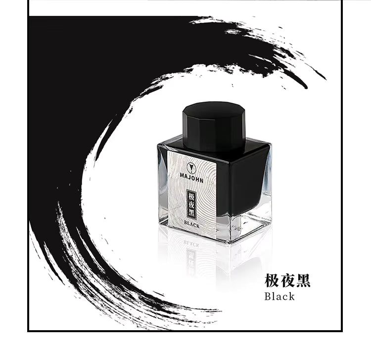 Moonman Waterproof Fountain Pen Ink 50ml – Smooth Non-Carbon Ink for Daily Writing