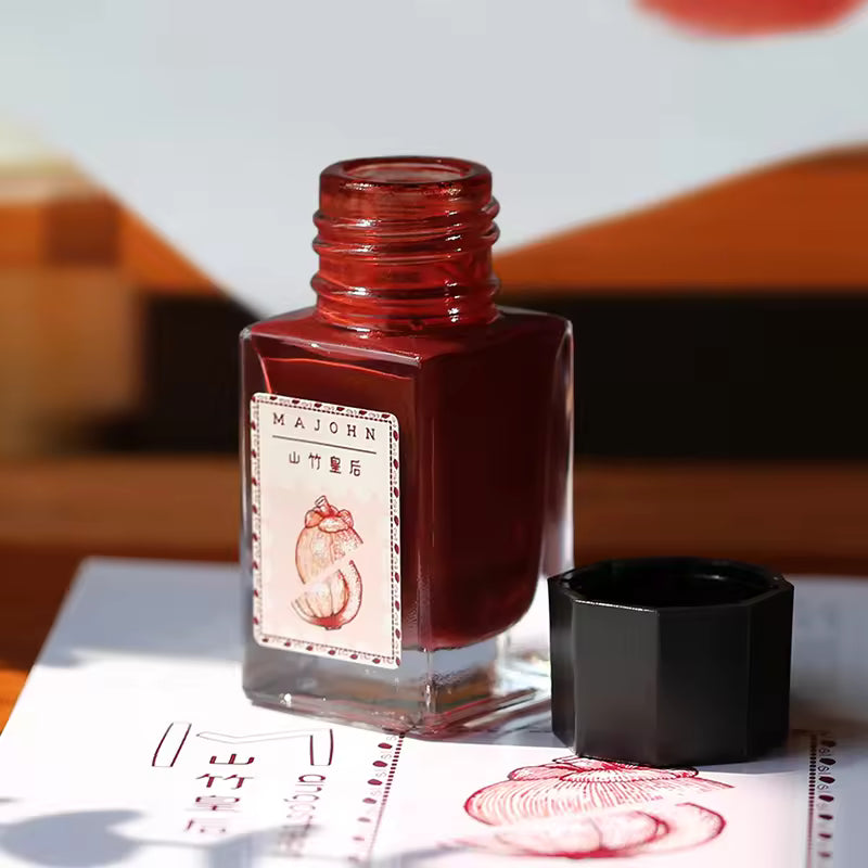 Moonman 18ml Glass Ink Bottle – Waterproof Non-Carbon, Non-Clogging Ink for Smooth Writing