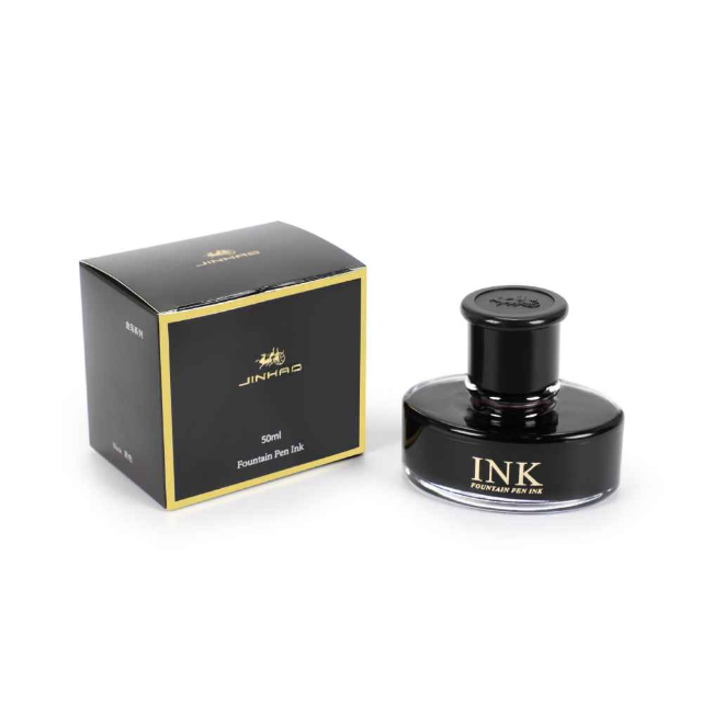 Jinhao 50ml Black Ink Bottle – Smooth & Permanent Ink for Fountain Pens, Dip Pens & Brush Pens