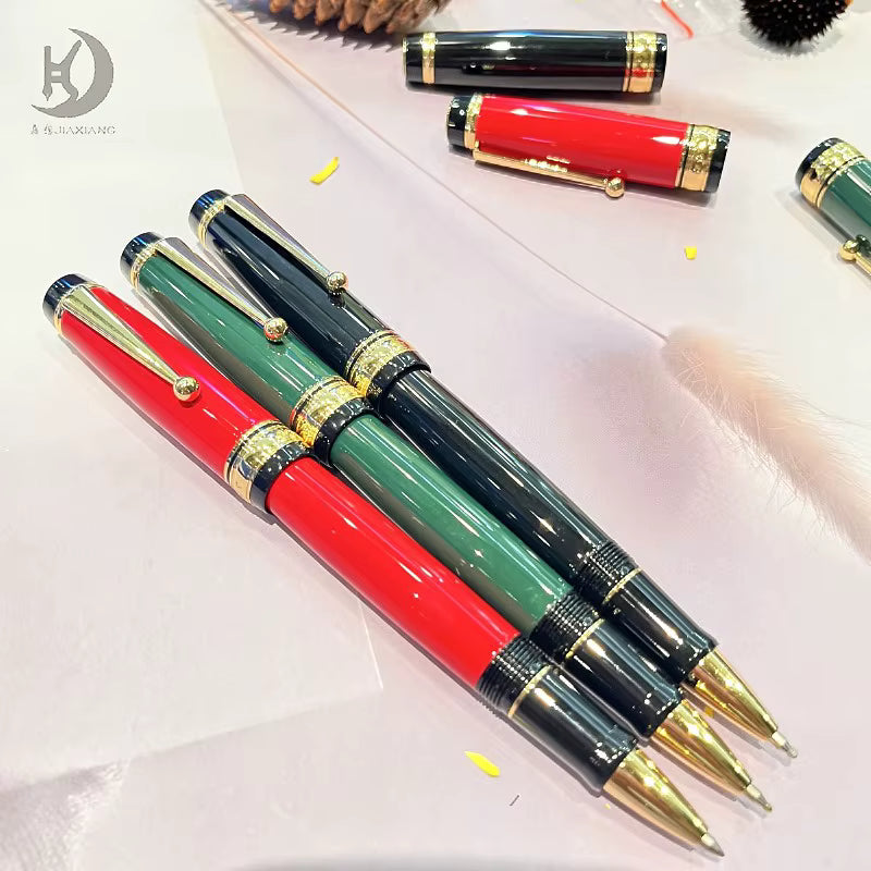 Jiaxiang 845,Medium Size Metal Body,0.7 MM Roller Ball Pen