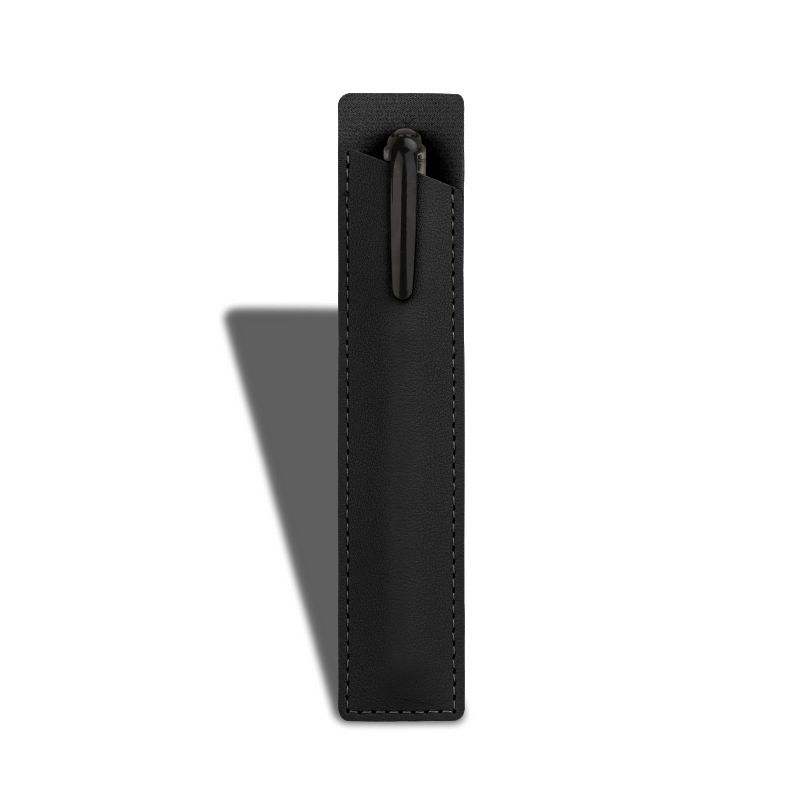 PU Leather Single Pen Sleeve– Portable Pen Pouch/Holder for Fountain & Ball Pens (1pc / 5pcs / 10pcs)