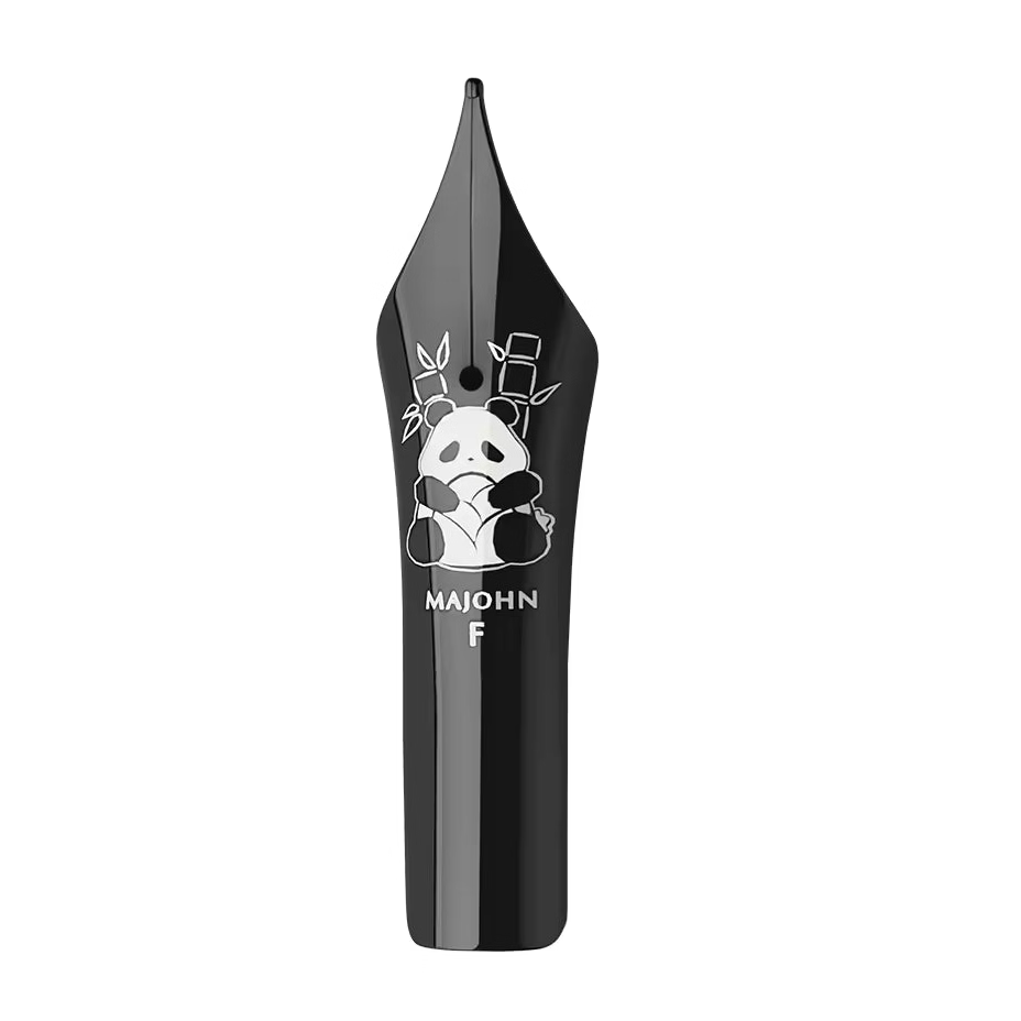 Moonman Size 8 Panda Nib – Fine (F), Panda Engraved Replacement Nib