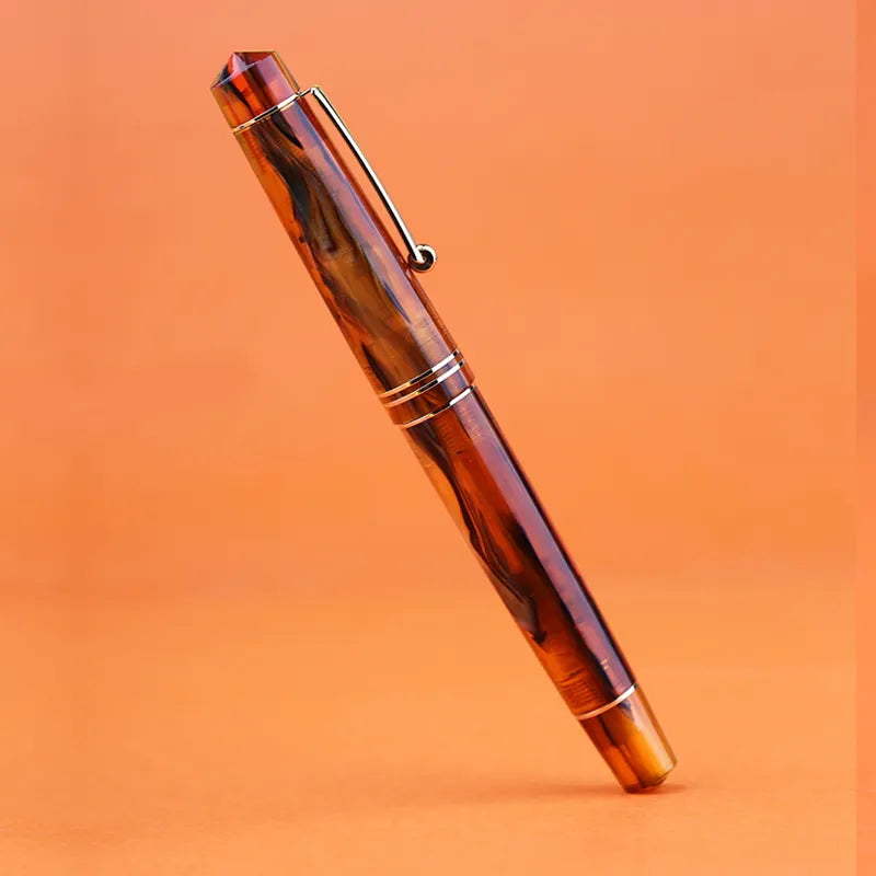 Moonman M800 Amble Acrylic Fountain Pen, Fine Nib with Converter and Pen Box Set