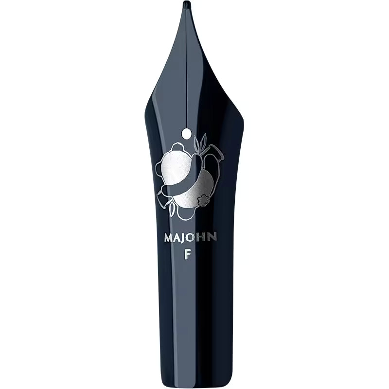 Moonman Size 8 Panda Nib – Fine (F), Panda Engraved Replacement Nib