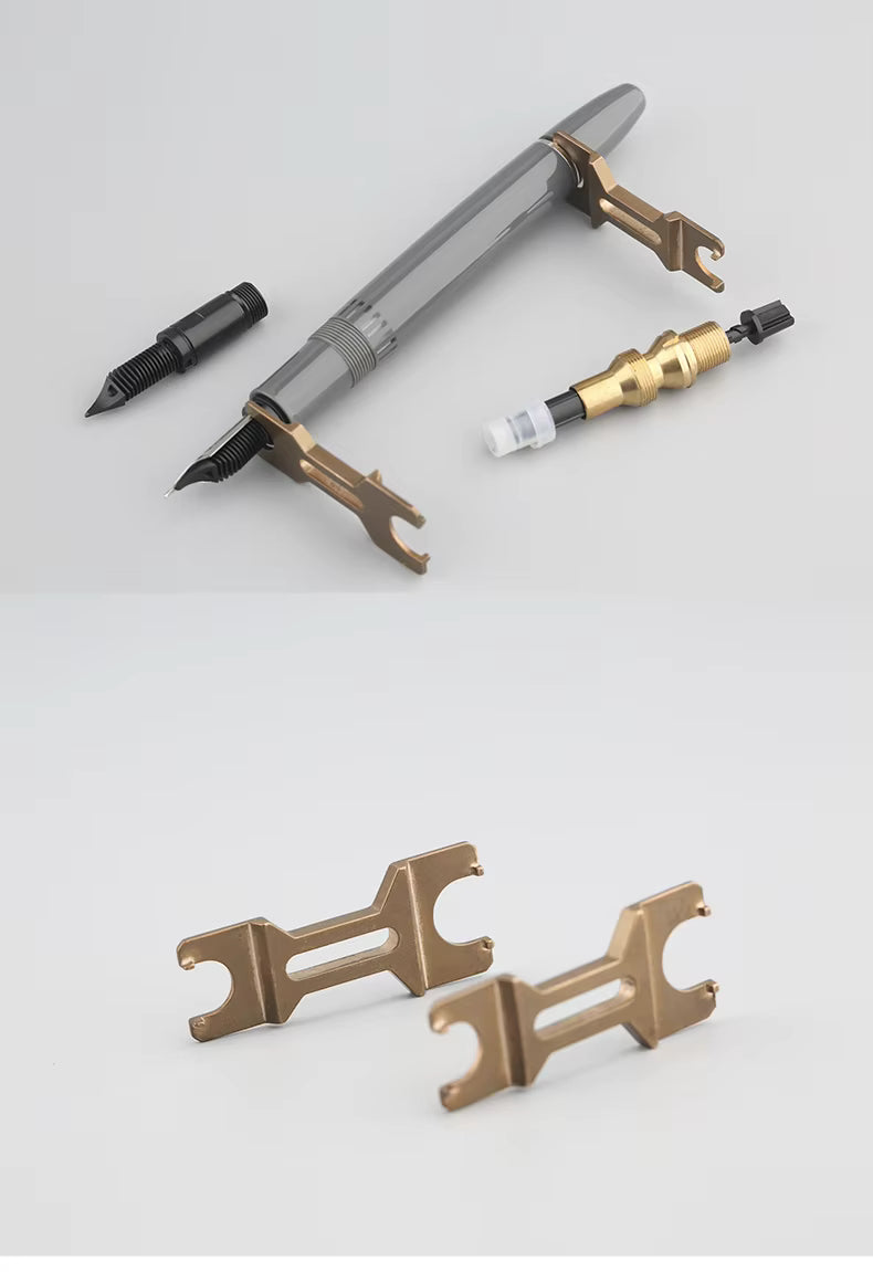MAJOHN P136 Brass Fountain Pen Disassembly Tool – Professional Maintenance & Assembly Accessory