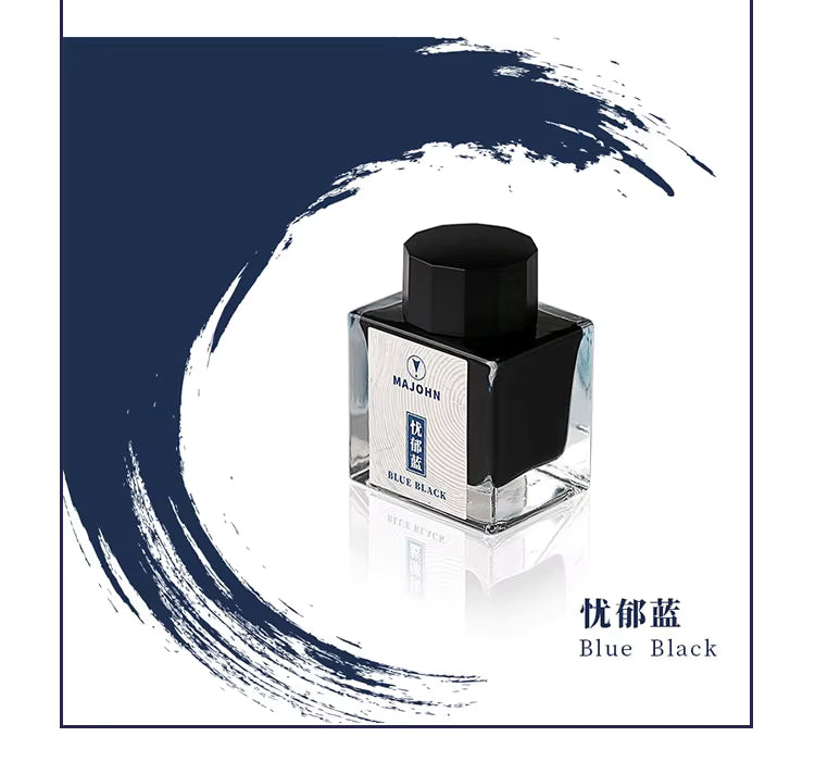 Moonman Waterproof Fountain Pen Ink 50ml – Smooth Non-Carbon Ink for Daily Writing