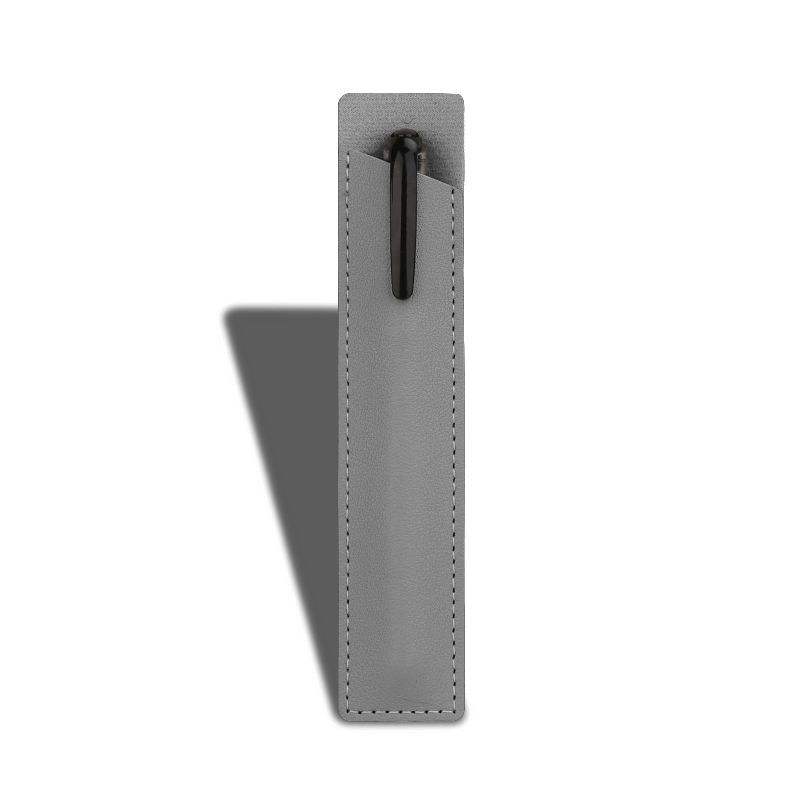 PU Leather Single Pen Sleeve– Portable Pen Pouch/Holder for Fountain & Ball Pens (1pc / 5pcs / 10pcs)