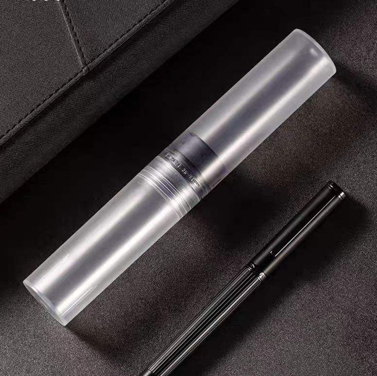 Jinhao Transparent Fountain Pen Box – Durable Plastic Gift & Storage Case for Pens – 17×2.8cm