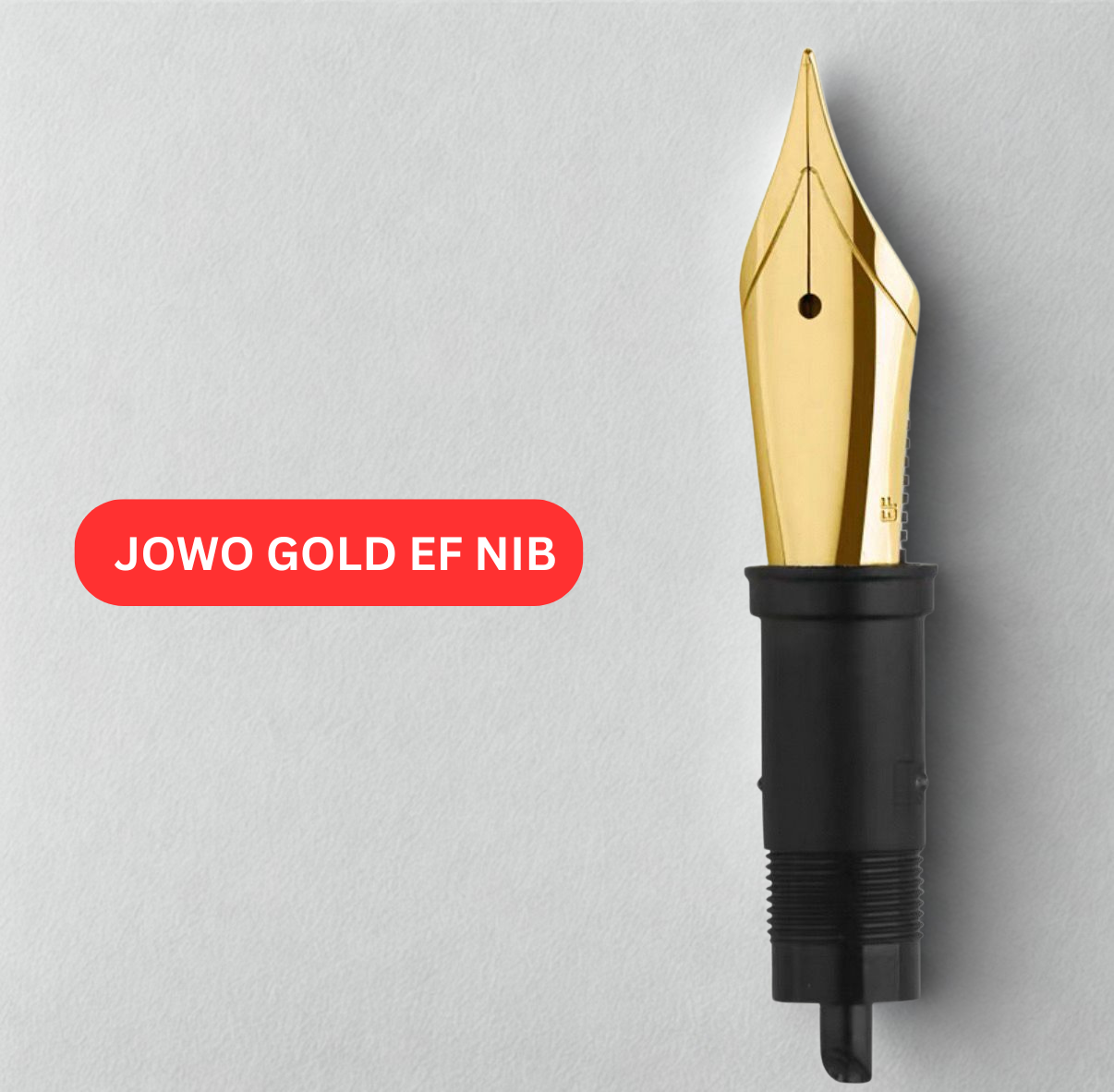 JOWO #6 Gold Plated Spare Fountain Pen Nib – Extra Fine,Fine & Medium Options