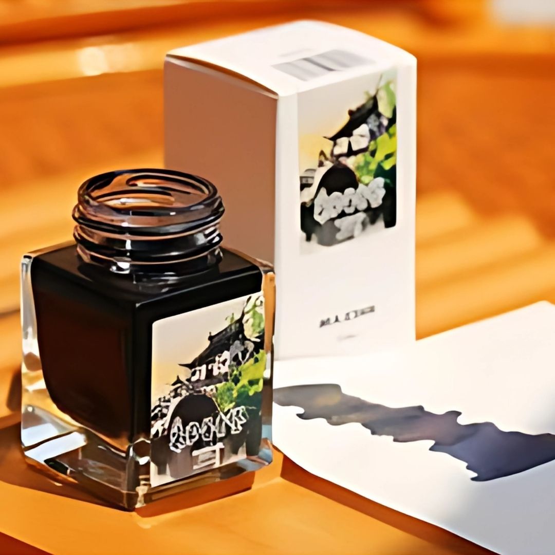 MAJOHN 20ml Gold Powder Ink – Magic City Color Series, Shimmering Calligraphy Ink with Metallic Luster for Art, Cards & Creative Writing (9 Colors)