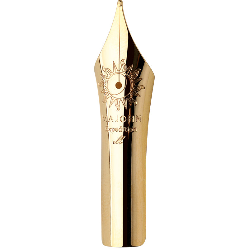 Moonman Size 8 Fountain Pen Nib – 40mm Replacement Nib for Majohn P139 (Size 8 Version) & P140 – Fine (0.5mm) / Medium (0.7mm) Optional – 1 Pc