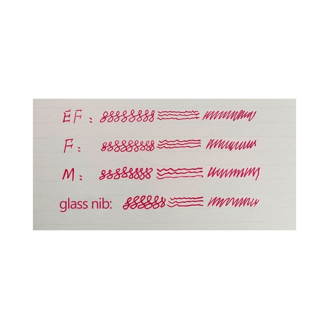 MAJOHN Multifunctional Dual-Purpose Pen – Glass Dip Pen & Fountain Pen with 3 Replacement Nibs (Extra Fine, Fine, Medium) –Dark Blue & Multicolor