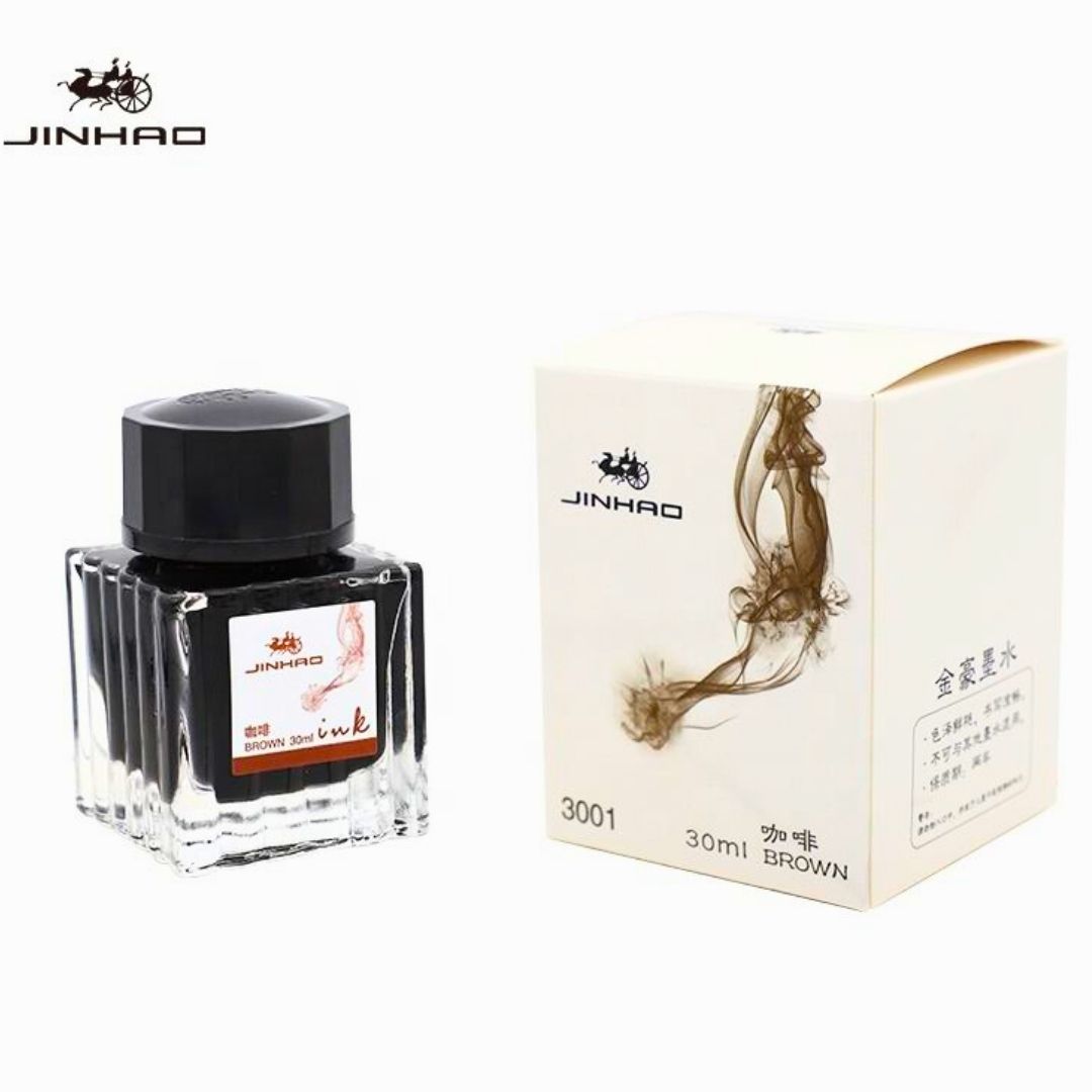 Jinhao 30ml Brown Ink Bottle for Fountain Pens (Model 3001)
