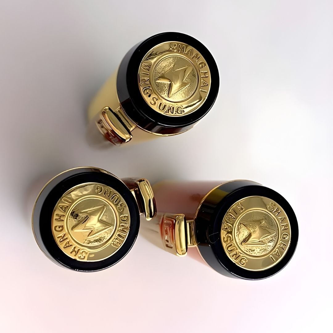 Wing Sung 670 Red Acetate Resin Fountain Pen – Fine 0.5mm Nib, Gold Clip, Screw-Type Converter