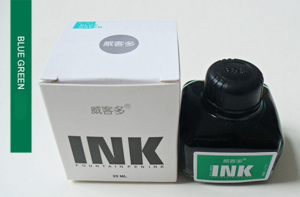 Wing Sung Junlai Premium Fountain Pen Ink 35ml Bottle - Vibrant Ink for Smooth Writing, Office Journaling Gift