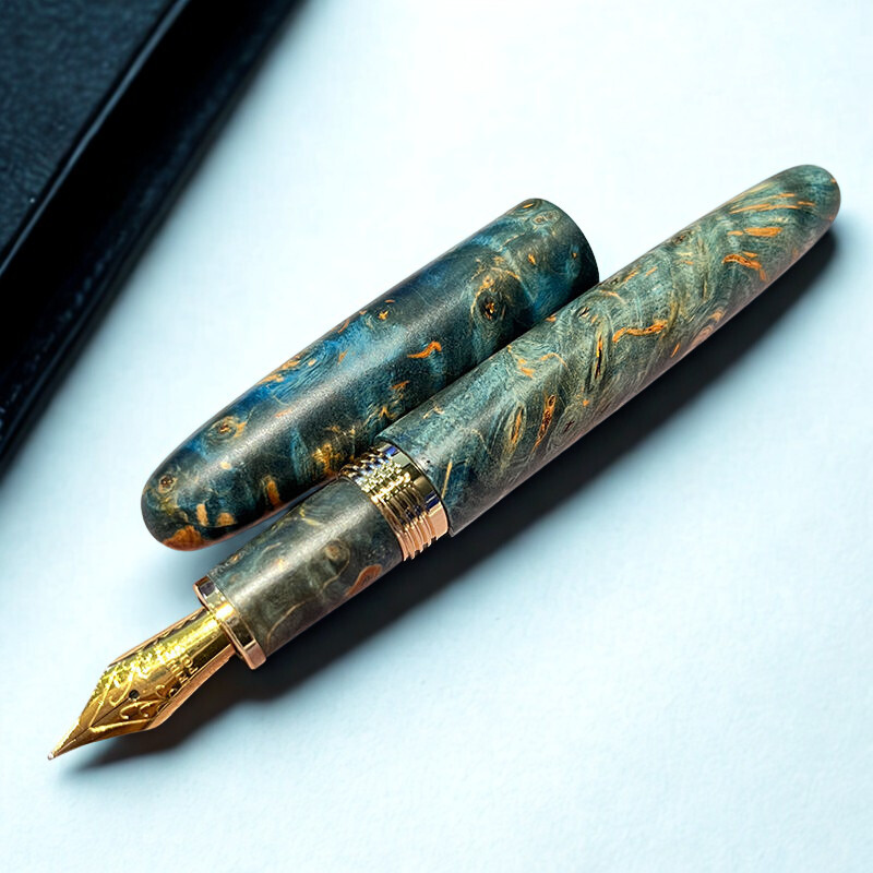 Jinxian Natural Stabilized Wood Fountain Pen