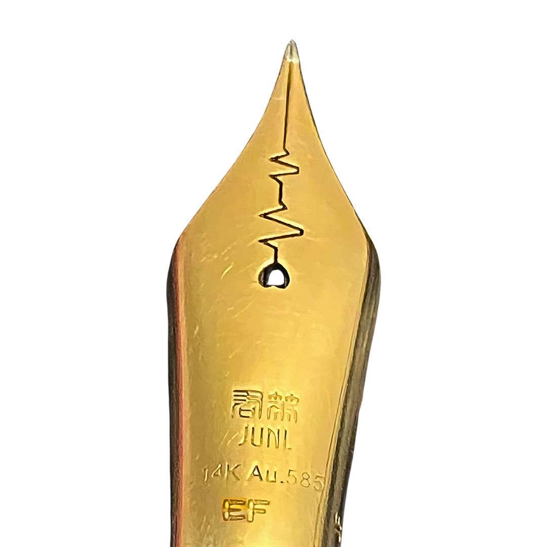 Wing Sung 14K Gold Fountain Pen Nib – Extra Fine / Fine / Medium Calligraphy Nib Replacement for Smooth Writing