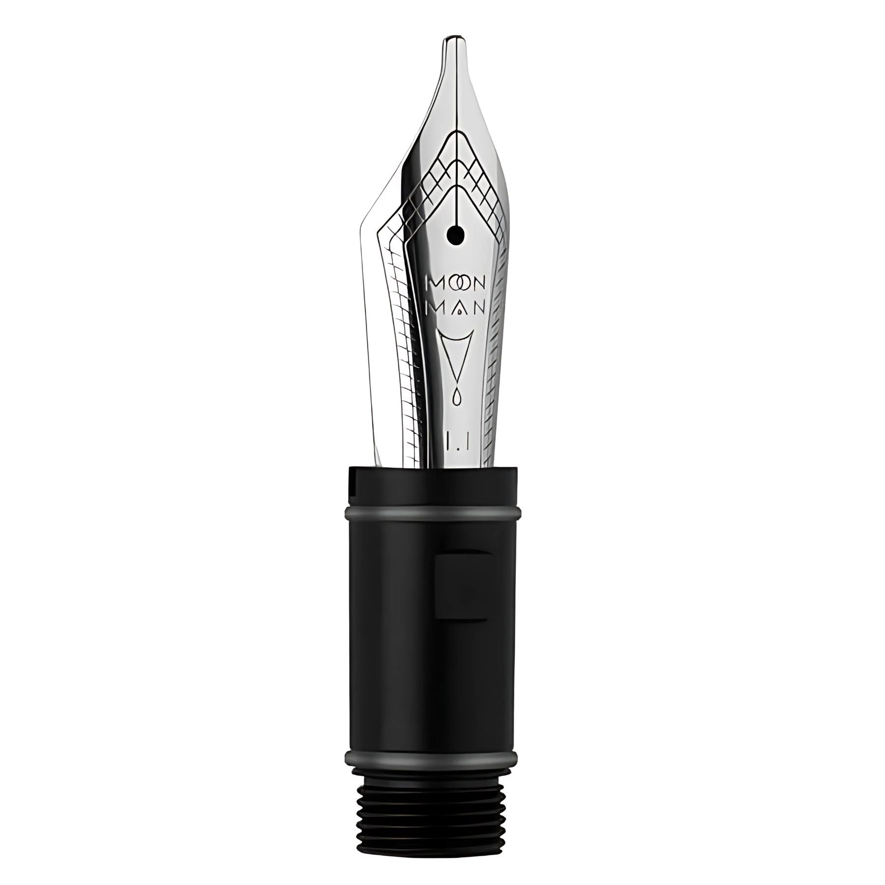 Moonman P136 Fountain Pen Spare Nib – Fine, Medium & Stub Nib Sizes – Replacement Metal Nib Unit (Compatible with P136 Only)