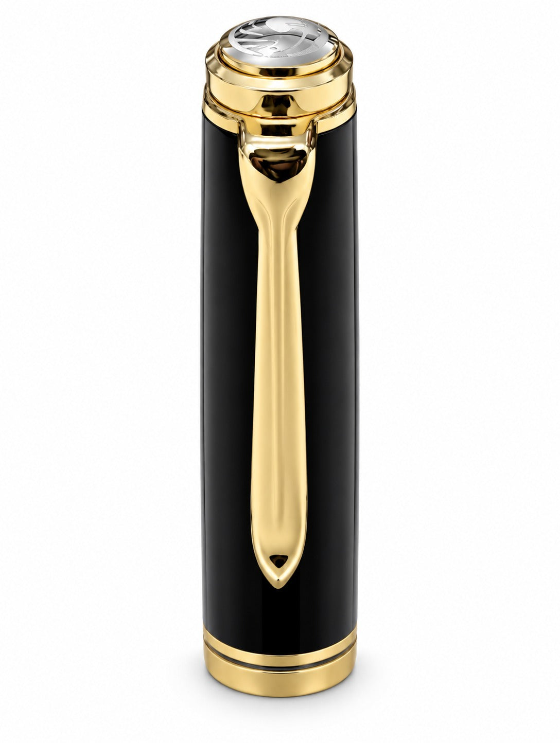 Admok M800 Divine Beast Deer Fountain Pen – Medium Iridium Nib, Piston Filling, Black & Gold