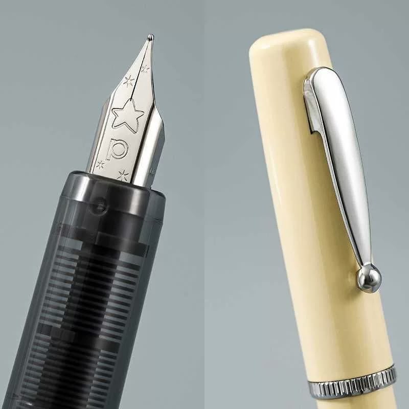 Platinum Komono PQ-1500 Pocket Fountain Pen – Fine Nib, Compact Body, Snap Cap