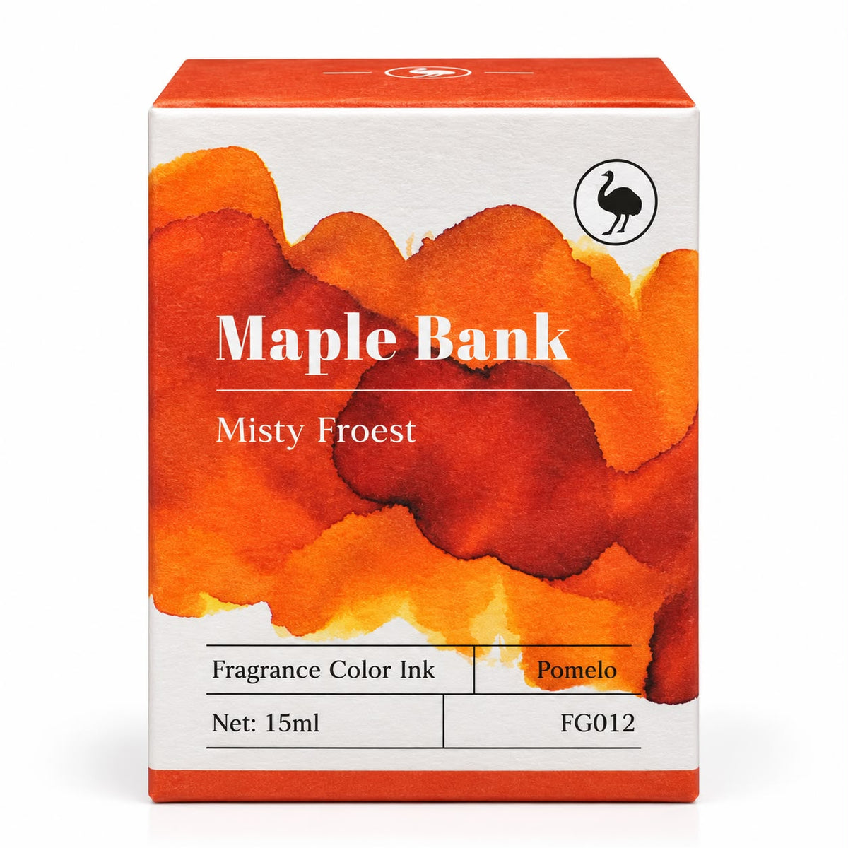 Ostrich Maple Bank 15ml Scented Fountain Pen Ink – Shading Ink, Misty Forest Collection