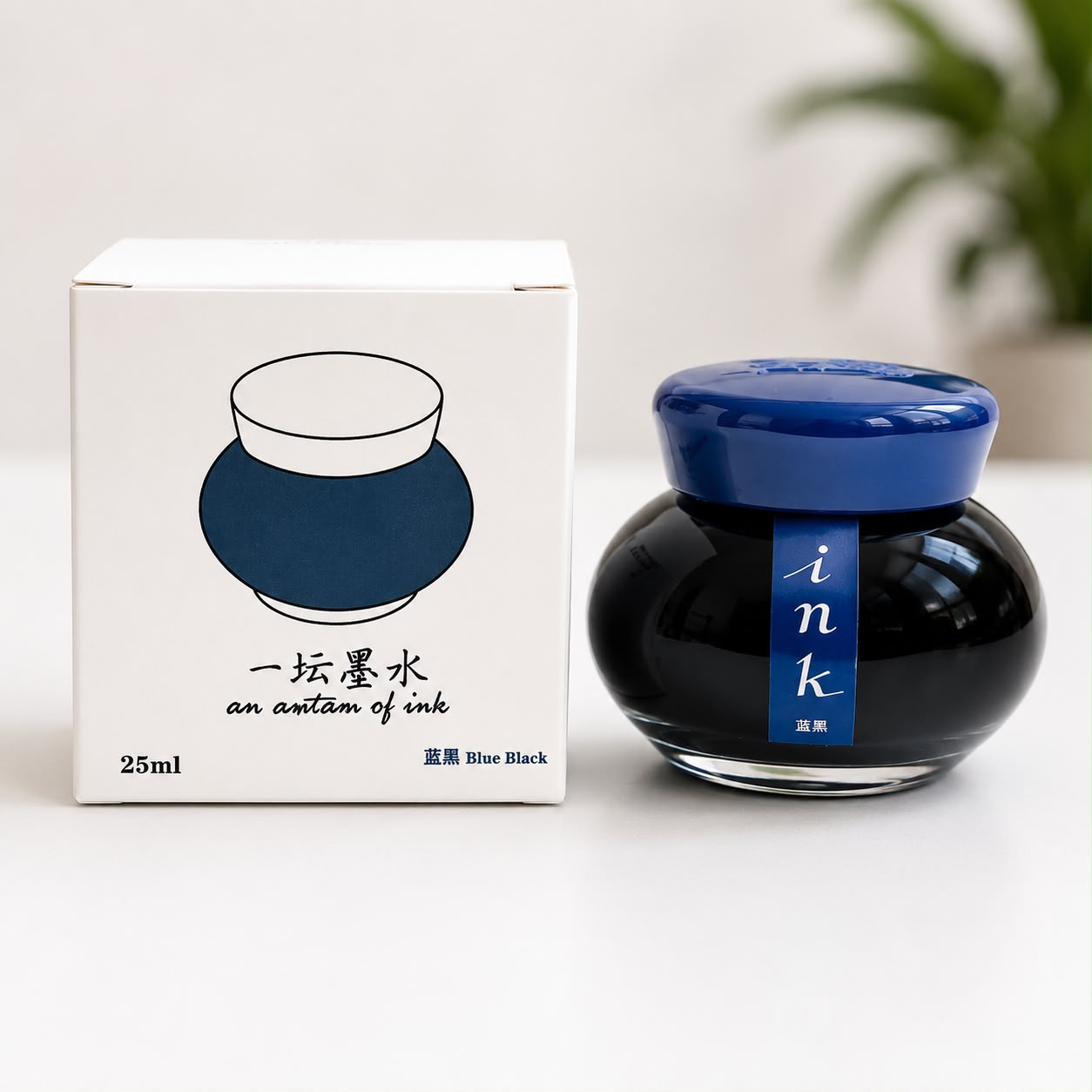 Jinhao 25ml Blue Black Fountain Pen Ink | Water-Based Non-Carbon Ink