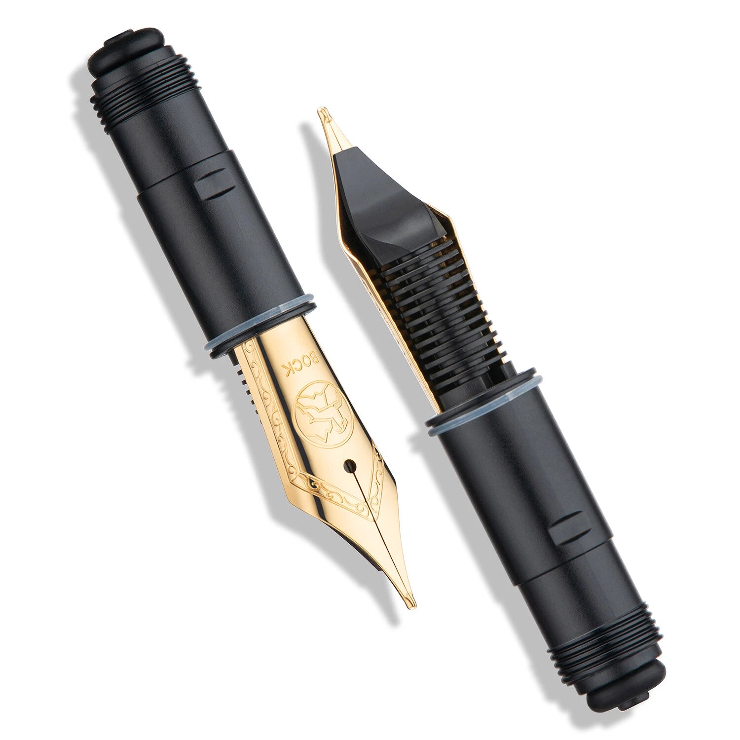 Bock #6 Nib Fountain Pen Replacement Nib – Fine Dual Tone Nib